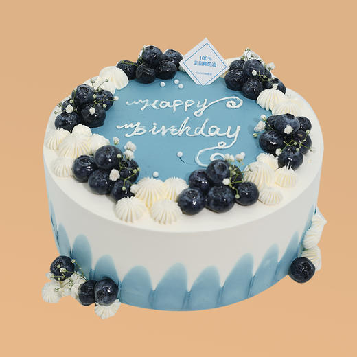 蓝莓花园生日蛋糕 商品图1
