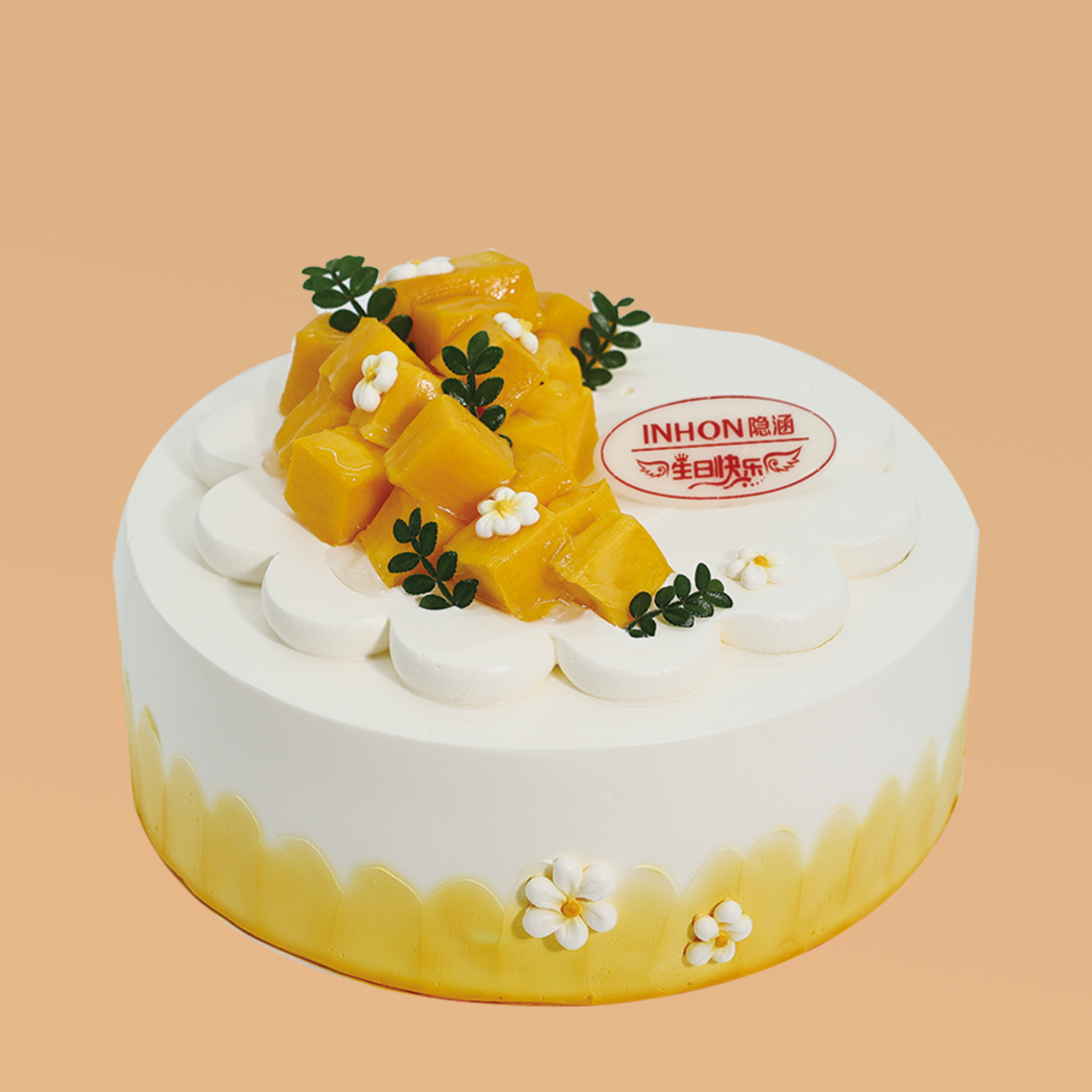 甜蜜花舞生日蛋糕