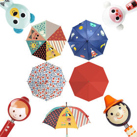 【Vilac】木制长柄超轻碳纤维晴雨两用伞