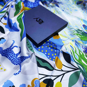 人物X纽约时尚设计师Jessie Zhao 联名款丝巾
