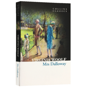 Collins正版 达洛维夫人 英文原版 Mrs Dalloway 弗吉尼亚伍尔夫 Collins Classics 柯林斯经典文学小说 英文版 进口英语书籍