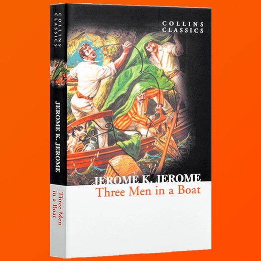 Collins三怪客泛舟记 英文原版 Three Men in a Boat 三人同舟 英文版小说 柯林斯经典文学著作 正版进口书籍 商品图3