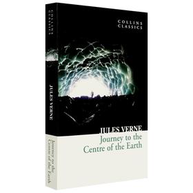 Collins正版 地心游记 英文原版小说 Journey to the Centre of the Earth 地心历险记 英文版 柯林斯经典文学名著 凡尔纳