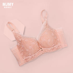 美季美优B胭花系列云感棉文胸W251B01