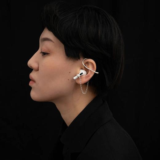 北京仓｜Mara Paris-Pod-银色 耳挂/耳机链（无需耳洞）［法国设计师］ 商品图4