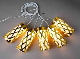 5头直筒网纹吊灯（运费自理）