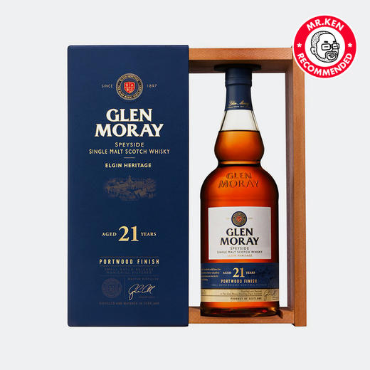 格兰莫雷（Glen Moray）21年单一麦芽苏格兰威士忌（波特桶小批次） 商品图2