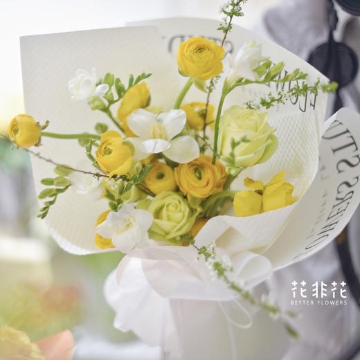 《初春》春日感洋牡丹郁金香玫瑰混搭花束 商品图2