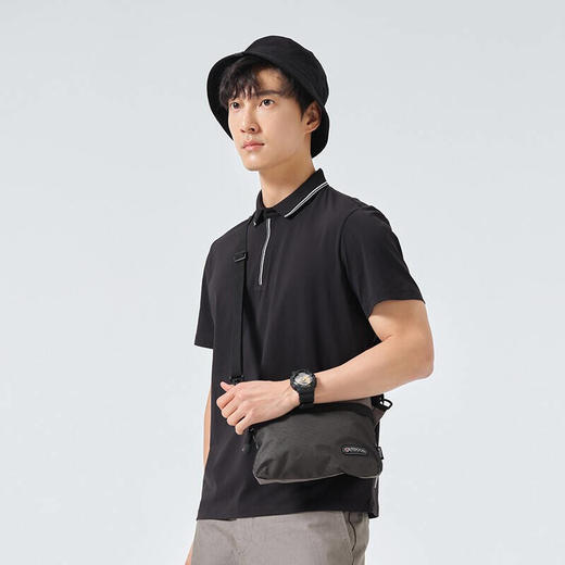 探路者速干T恤 22春夏户外男士吸湿透气排汗短袖 休闲百搭翻领T恤TAJK81607 商品图14