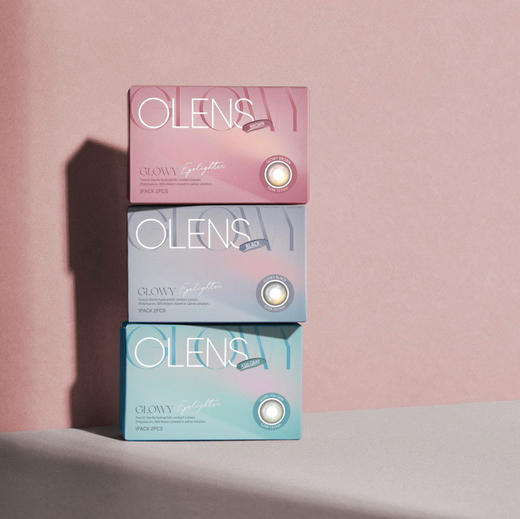 OLENS Glowy琉璃系列 棕/黑（月抛型） 商品图1