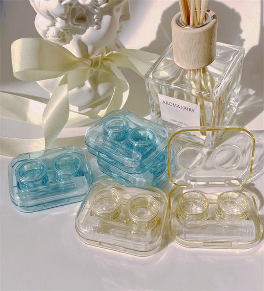 极简透明单副装护理盒 商品图1