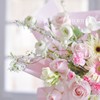 《甜以待人》粉玫瑰 郁金香粉色系韩式花束 商品缩略图2