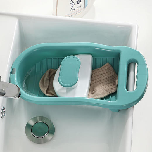 懒人洗袜子神器搓衣板内衣内裤成人家用学生宿舍洗衣板迷你洗衣盆 商品图2