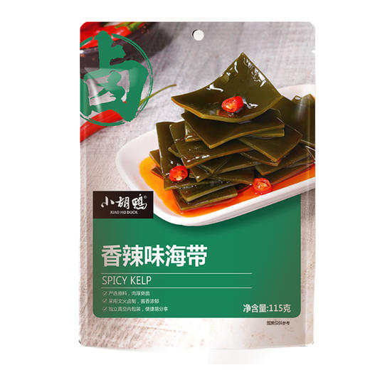 小胡鸭香辣海带片115g/袋零食休闲小吃 商品图1