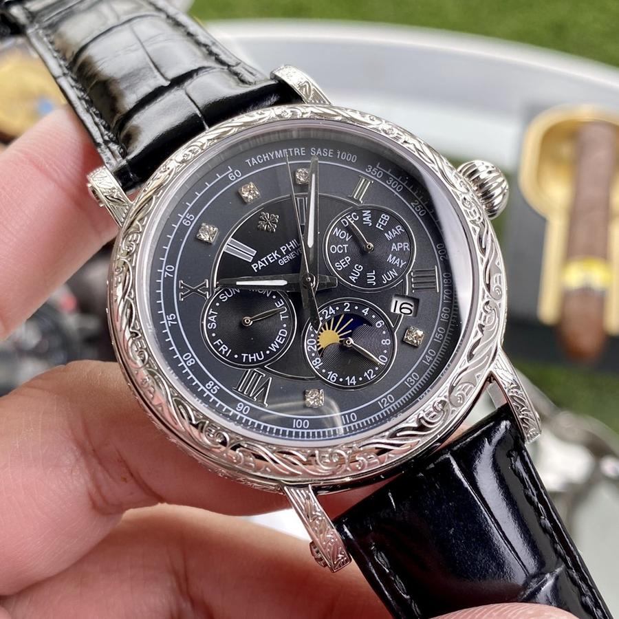 百达翡丽 patek philippe -纯手工-雕花腕表-惊艳登场 为您呈现不一样