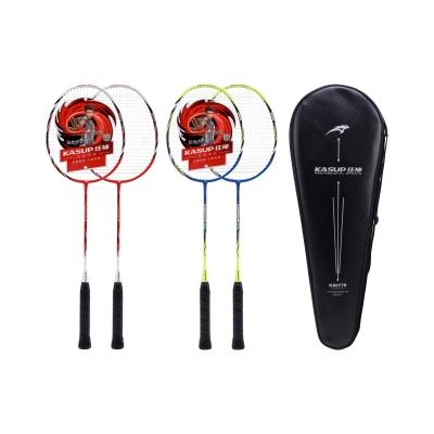 狂神羽毛球拍对拍双拍套装碳素复合羽拍ks0779(已穿线) 商品图0
