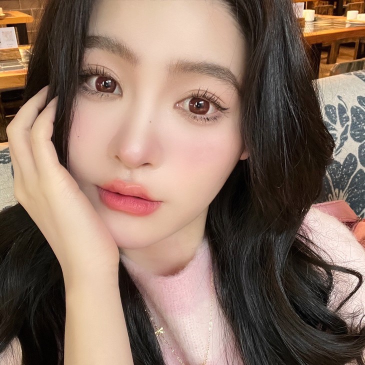 GINOMII半年抛隐形眼镜 红酒松露14.2mm 一副/2片-VVCON美瞳商城9