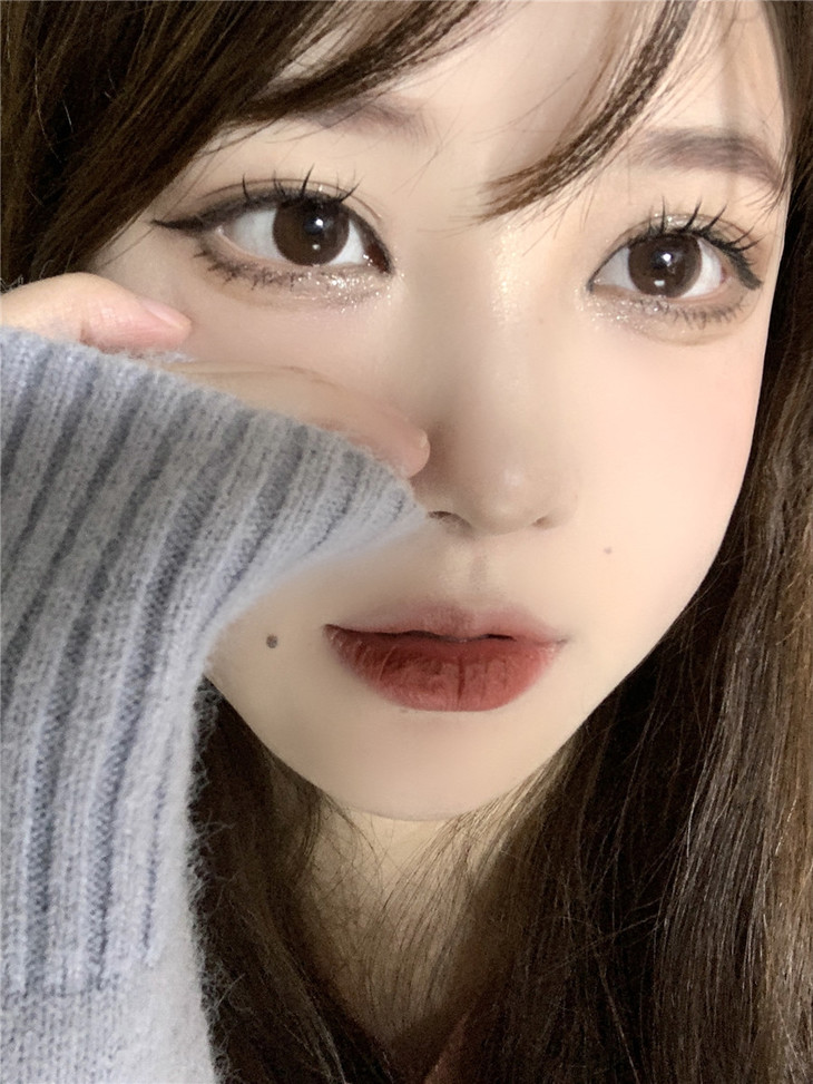 LILYANNA半年抛隐形眼镜 岚裳大地棕14.0mm 1副/2片-VVCON美瞳网22