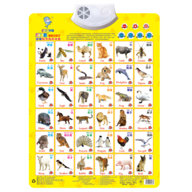 乐乐鱼教学有声挂图动物版