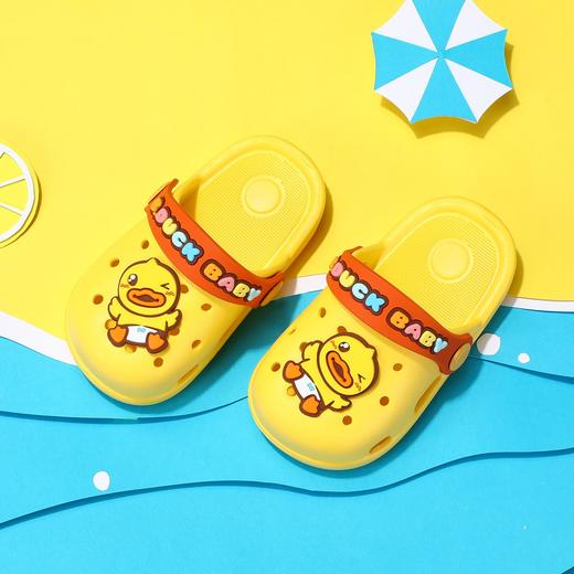 B.Duck小黄鸭童鞋四季花园鞋洞洞鞋18-32 B1210955 商品图4