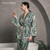Solo seta22姆米真丝睡衣女套装家居服短睡袍可外穿秋冬丝绸 商品缩略图0