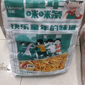 领航咪咪虾条虾味240克