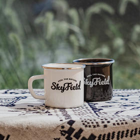 诗高飞户外野营珐琅杯 浙礼