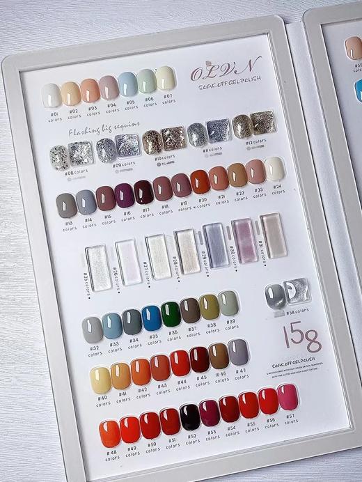 【秒杀价】158色甲油胶套装大套 新款流行色美甲店专用 商品图3