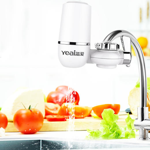 溢爱(yeai)水龙头净水器 一机四芯 YE-CJ-B01 商品图0