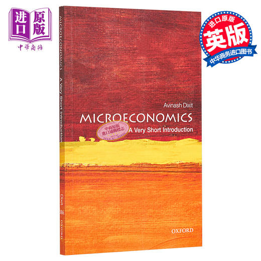 【中商原版】Microeconomics: A Very Short Introduction 英文原版 牛津通识系列：微观经济学 Avinash K. Dixit 商品图0