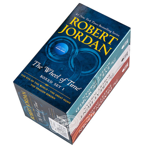 预售 【中商原版】时光之轮1 3盒装 英文原版 Wheel of Time Premium Boxed Set I Books 1 3 Robert Jordan 商品图2