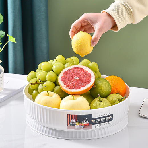 360度旋转厨房调料架塑料多功能调味料置物架家居用品收纳架 商品图1