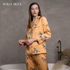 Solo seta22姆米重磅真丝睡衣女桑蚕丝家居服套装丝绸长袖秋冬 商品缩略图3