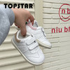 TOPSTAR官方女童小白鞋男童运动鞋软底鞋儿童低帮魔术贴春季鞋子1619 商品缩略图2