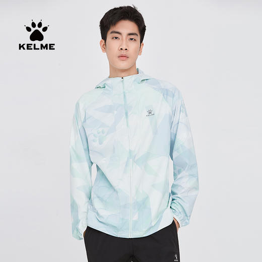 卡尔美年夏季男士新款梭织运动外套防晒服 商品图1