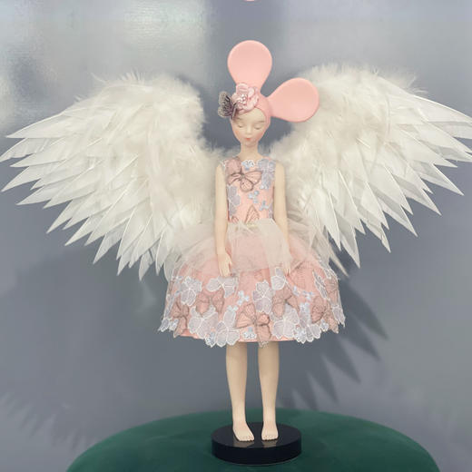 粉蝴蝶天使-然女孩-栾佳齐 商品图0