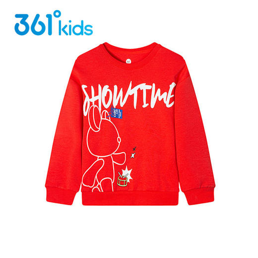 小361女童针织卫衣儿童套头上衣2022春季新款中大童k62213302 商品图0