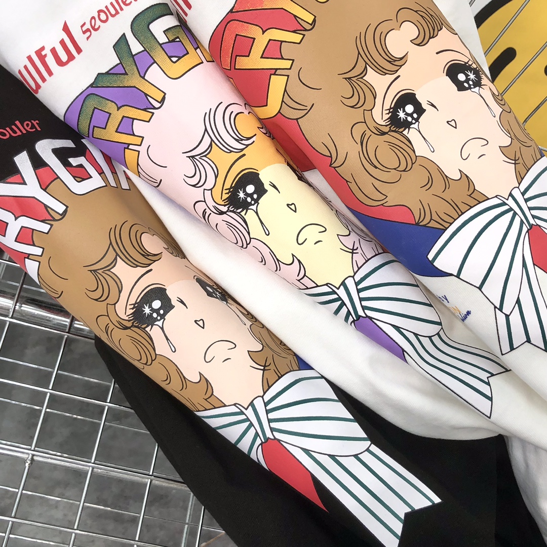 点此购买 古驰哭泣女孩短袖t恤 sy215838