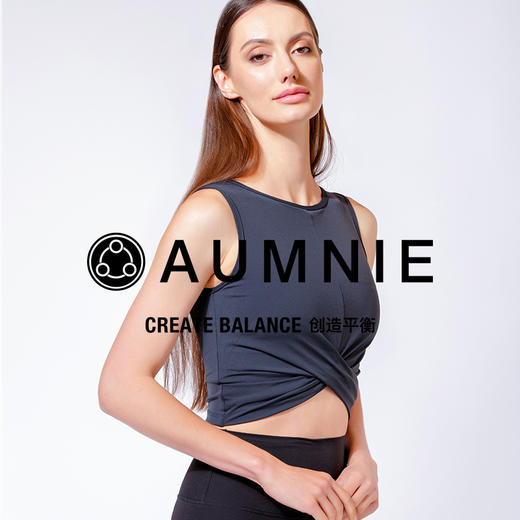 【AUMNIE】环绕裸感背心 NUDE FRONT WRAP TANK 裸感系列 商品图3