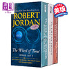 预售 【中商原版】时光之轮1 3盒装 英文原版 Wheel of Time Premium Boxed Set I Books 1 3 Robert Jordan 商品缩略图0