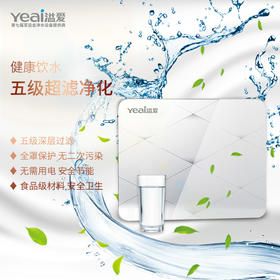 溢爱（yeai）家用净水器厨房自来水5级超滤净水器YE-5S-H2 5级深层过滤 （含上门安装）