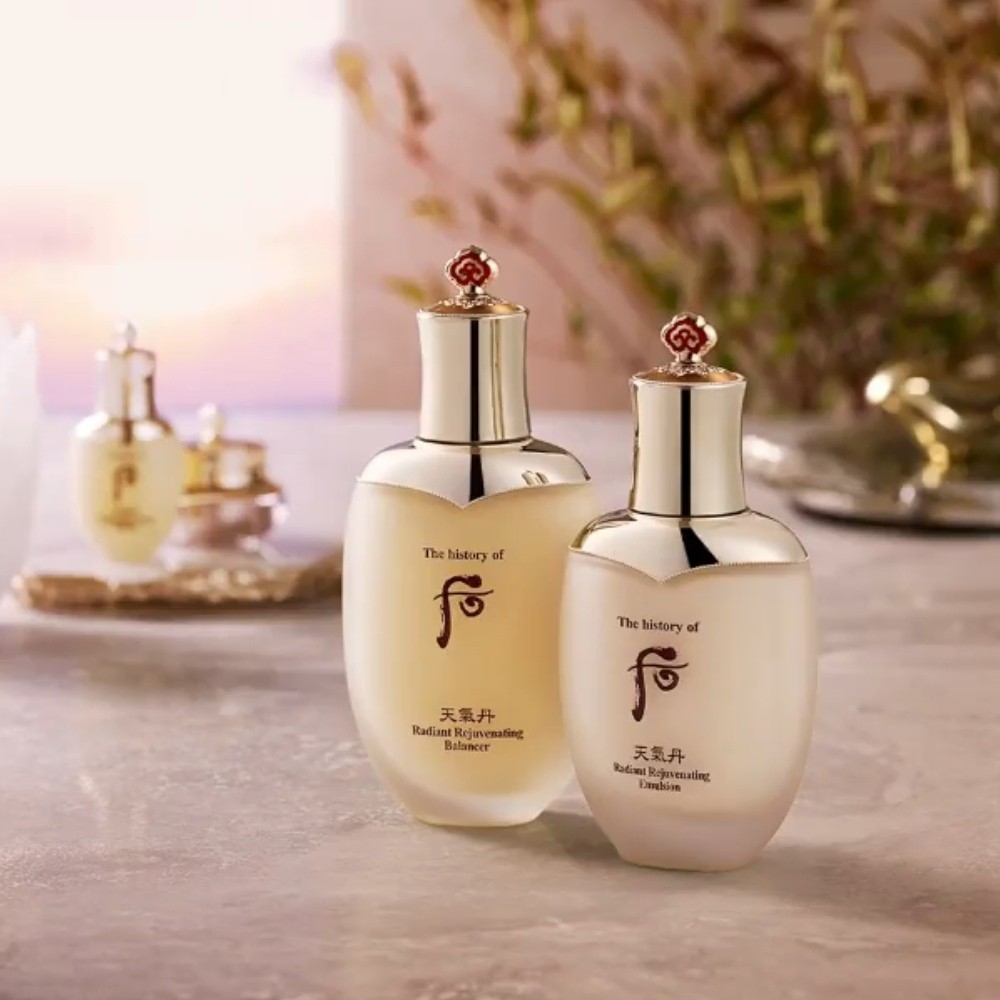 韩国 WHOO后 天气丹华泫精华水/乳液 150ml /110ml