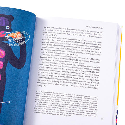 【中商原版】Kurzgesagt科普书 战斗细胞 人体免疫系统奇妙之旅 Immune 英文原版 Philipp Dettmer 商品图5