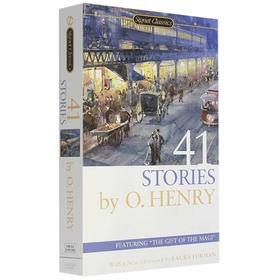 41个故事英文版小说 41 Stories by O. Henry 欧亨利莫泊桑契诃夫短篇小说集 英语原版进口书可搭flipped怦然心动50篇精选短篇小说