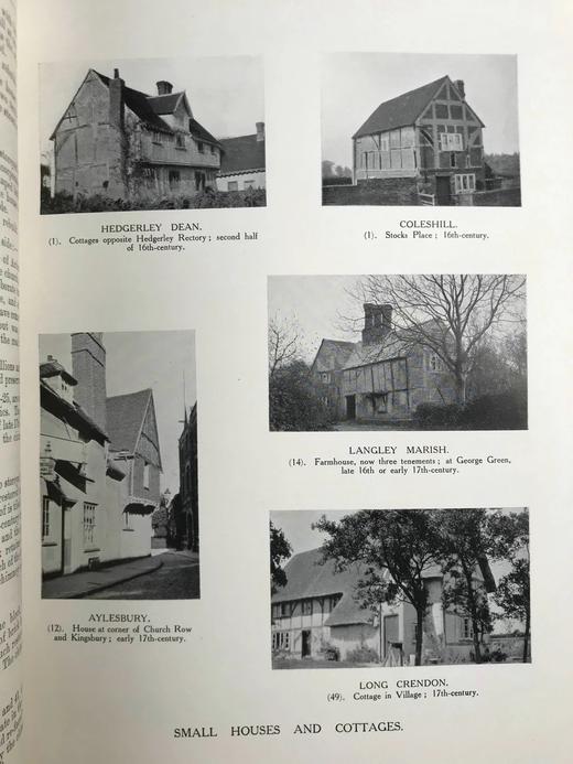 工坊特装本！1912年 白金汉郡历史遗迹（全2卷） 数百幅插图 真皮精装16开 商品图13