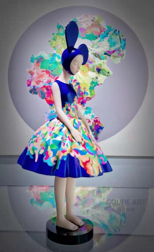 叠山蓝-然女孩-陈欣 商品图2