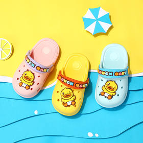 B.Duck小黄鸭童鞋四季花园鞋洞洞鞋18-32 B1210955