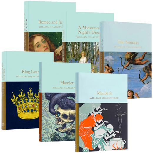 Shakespeare 英文原版 莎士比亚作品集6册套装 Collectors Library系列 罗密欧与朱丽叶 哈姆雷特 李尔王 麦克白 原版经典文学名著 商品图0