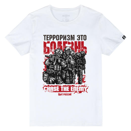 2022阿尔法战队出击印花图案战术服军迷收藏短袖汗衫男士团体T恤 NMT-1809 商品图3