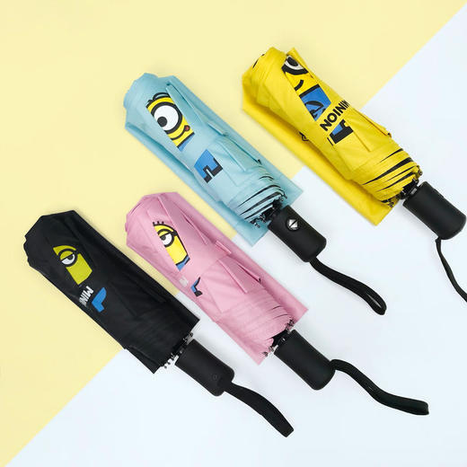 小黄人自动遮阳伞晴雨两用太阳伞【XPQ】 商品图3